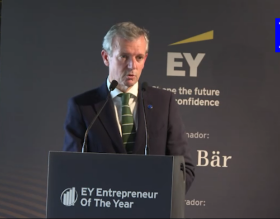 Rueda destaca la contribución de las empresas gallegas que apuestan por "generar riqueza" en todo el mundo sin renunciar a su identidad y origen