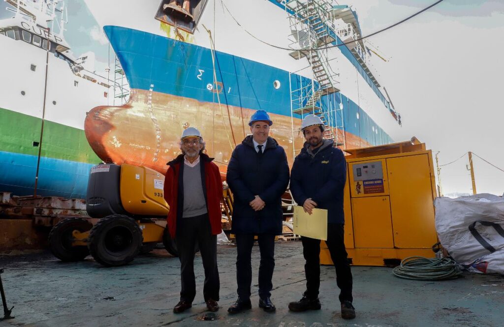 Román Rodríguez señala los proyectos de la empresa Cardama Shipyard como ejemplo de colaboración con los centros de investigación