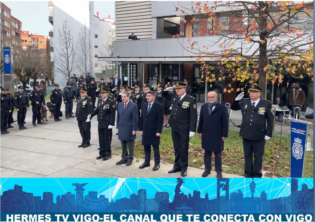El delegado del Gobierno en Galicia,felicita en Vigo a la Policía Nacional en su 201 aniversario y agradece su contribución a la consolidación de Galicia como tercera más segura de España