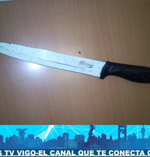 Detenido en Vigo tras amenazar a su padres con un cuchillo de 20 centímetros por negarle dinero