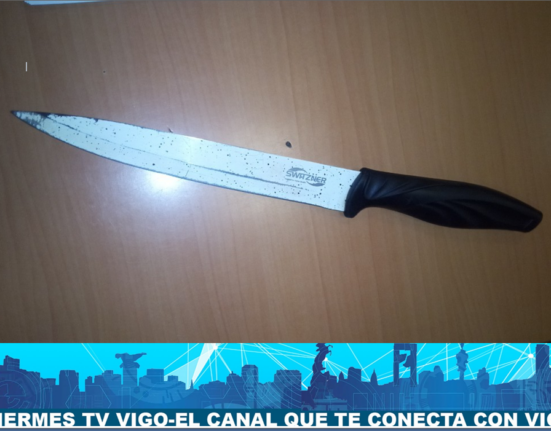 Detenido en Vigo tras amenazar a su padres con un cuchillo de 20 centímetros por negarle dinero