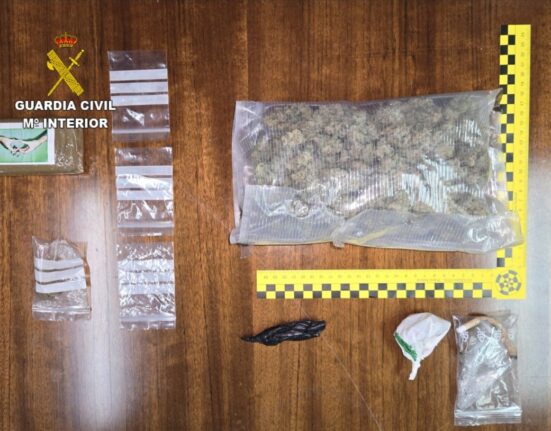 La Guardia Civil investiga a dos personas por un presunto delito de tráfico de drogas en Soutomaior