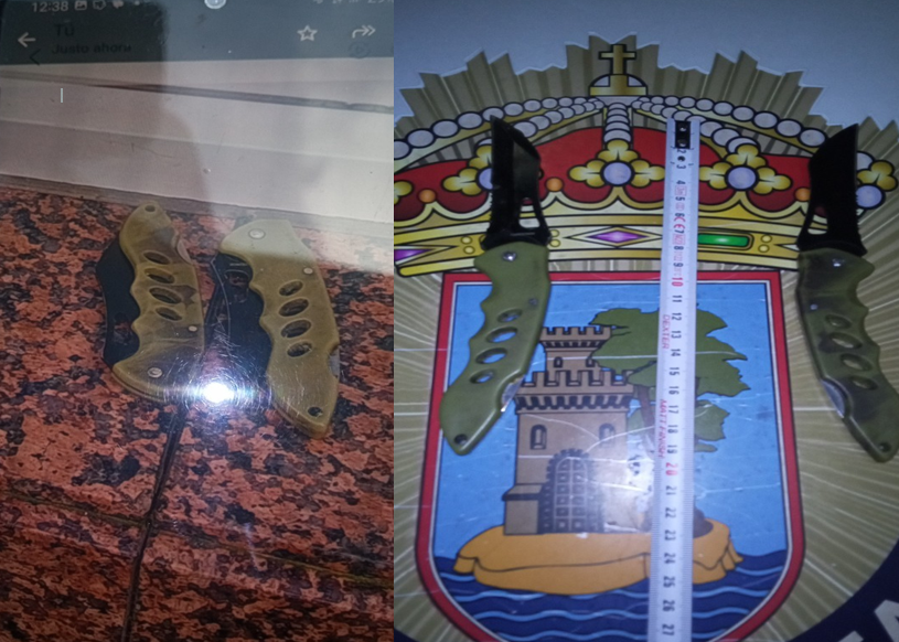 Detenido en Vigo un varón por amenazar a otro con una navaja