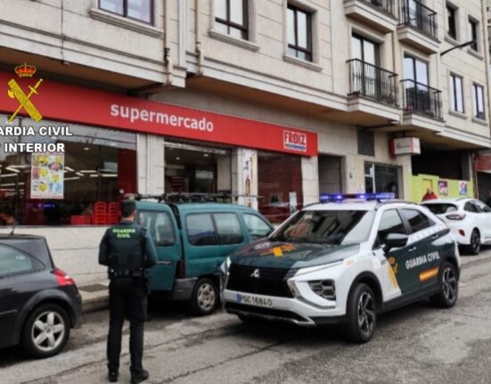 La Guardia Civil detiene a dos personas por 3 robos en distintos establecimientos de Salceda de Caselas
