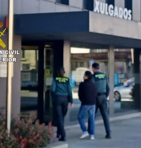 La Guardia Civil detiene a un varón de Tui por una tentativa de homicidio e investiga a una mujer por omisión de auxilio