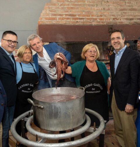 Rueda destaca el papel central de las entidades gallegas en Uruguay en la promoción de Galicia y llama a estrechar lazos culturales y empresariales