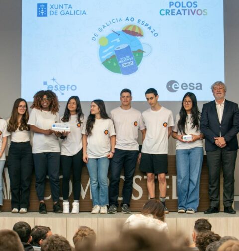 El alumnado del instituto de Teis, en Vigo, representará a Galicia en la final estatal del programa Cansat de la Agencia Espacial Europea
