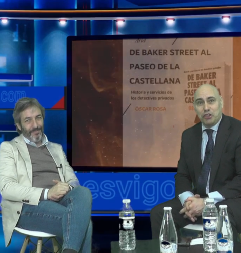 Óscar Rosa detective privado, nos presenta su libro De Baker Street al Paseo de la Castellana