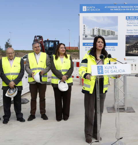 La Xunta inicia las obras de un nuevo inmueble para 41 viviendas en Navia, Vigo