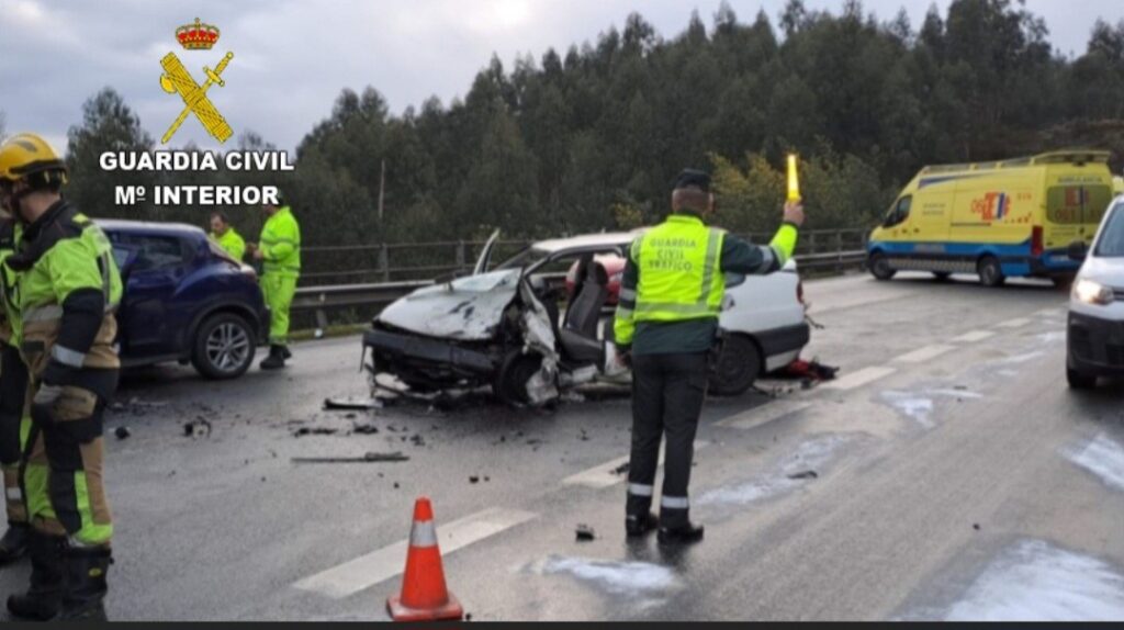 La Guardia Civil investiga al presunto responsable de un grave accidente producido el pasado mes de febrero, en Salceda de Caselas (Pontevedra)