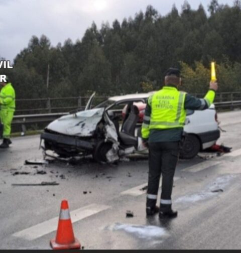 La Guardia Civil investiga al presunto responsable de un grave accidente producido el pasado mes de febrero, en Salceda de Caselas (Pontevedra)