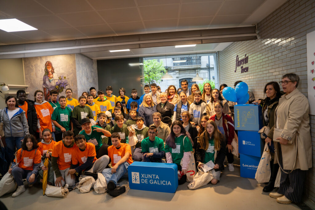 La Xunta arranca en Vigo las gincanas educativas de la iniciativa "Localízate" para conectar la juventud con el comercio local en diferentes ciudades gallegas