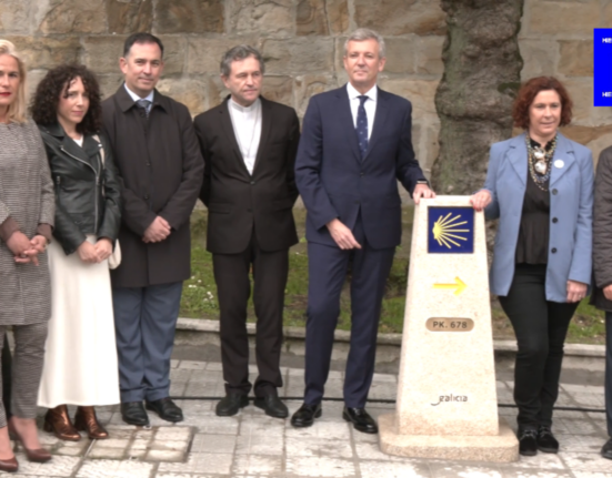Rueda ensalza en Bilbao el valor universal del Camino de Santiago y la cooperación institucional entre Galicia y Euskadi