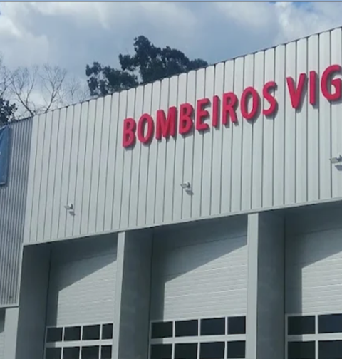 Mañana comienza la actividad en el nuevo parque de bomberos de Vigo Sergio Sanlés