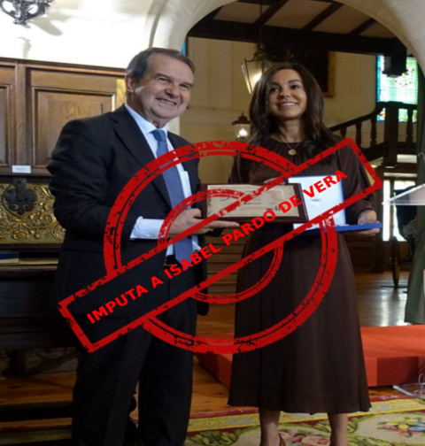 Pardo de Vera: de premiada por Caballero con la "Medalla de Oro de Vigo" a imputada por la Audiencia Nacional por los "enchufes" de Ábalos