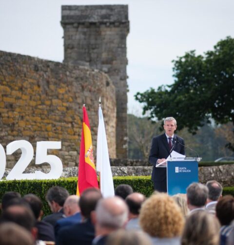 Rueda propone en el Día das Letras Galegas un gran pacto por la lengua gallega basado en el acuerdo y no en la imposición