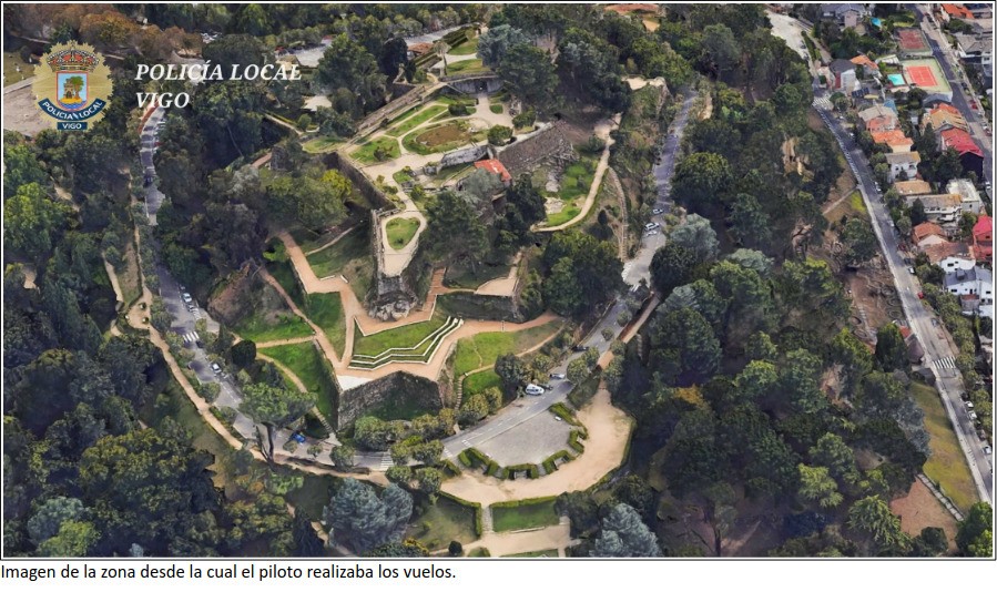 Denunciado un usuario de un 'dron' que voló sobre la zona restringida del aeropuerto de Vigo