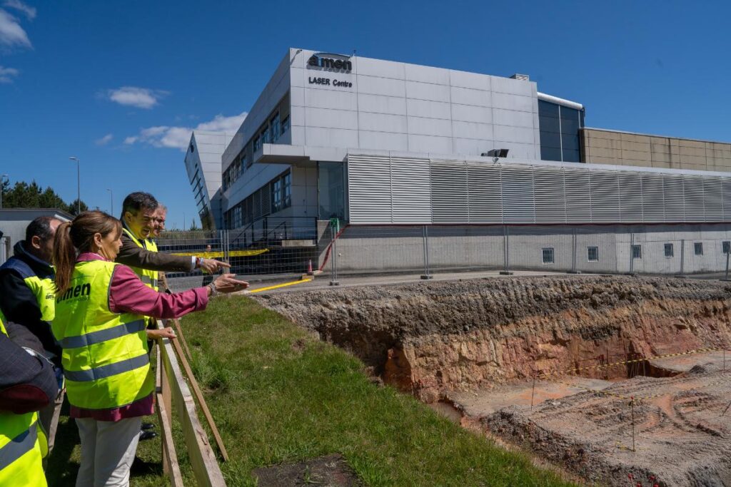 Esta nova infraestrutura está apoiada pola Xunta de Galicia con 3,2 millóns de euros, cofinanciados con fondos
europeos do programa Galicia Feder 21-27