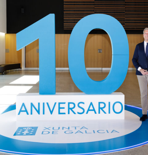 Rueda destaca en el 10º aniversario del Hospital Álvaro Cunqueiro su papel como símbolo de la sanidad pública de vanguardia