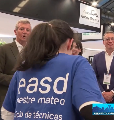 Rueda destaca en la feria Stonegal el papel estratégico de la piedra natural en la economía gallega y el compromiso de la Xunta con una minería sostenible