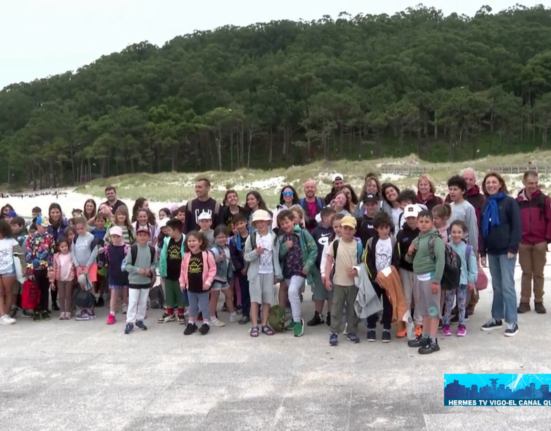 120 estudiantes de centros educativos del O Xurés conocen el Parque Nacional de las Islas Atlánticas en el marco del programa de la Xunta 'Parqueando Galicia'