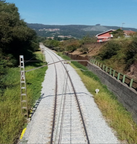 Transportes estudia la viabilidad del tramo ferroviario del Eje Atlántico entre O Porriño y Portugal