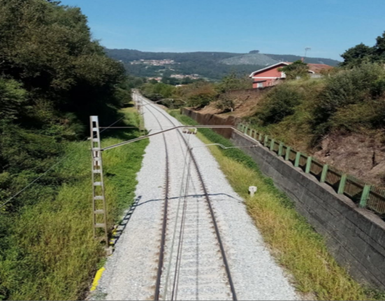 Transportes estudia la viabilidad del tramo ferroviario del Eje Atlántico entre O Porriño y Portugal