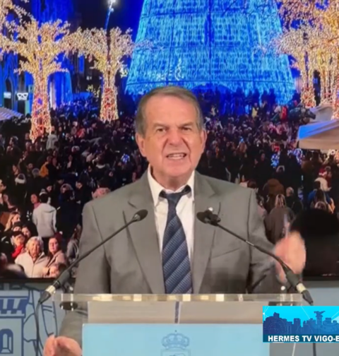 Caballero dice que la Navidad de Vigo recibe en un día las mismas visitas que la Torre Eiffel en un año: 6,3 millones