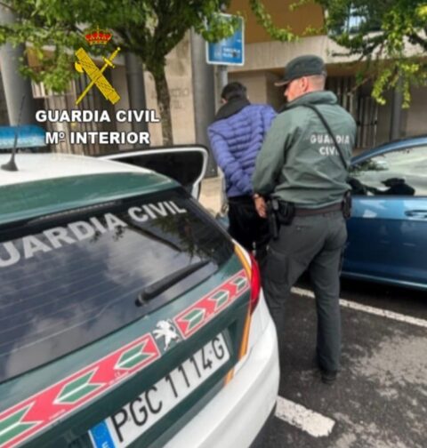 La Guardia Civil detiene a un vecino de Vilagarcía de Arousa por un presunto delito de tentativa de homicidio