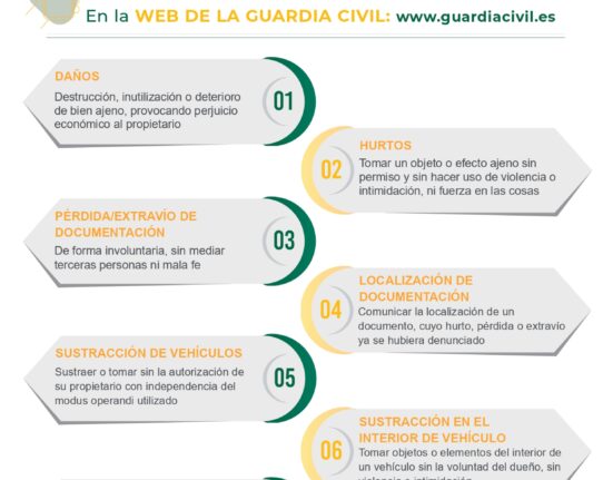 La Guardia Civil pone en marcha la denuncia telemática completa sin tener que acudir a una instalación oficial
