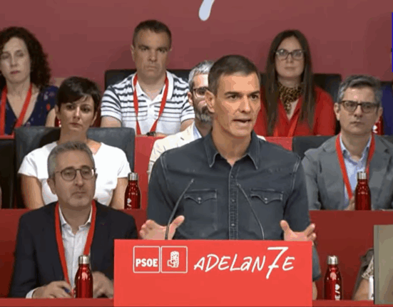 Pedro Sánchez PSOE: "Soy consicente de que están siendo días difíciles"