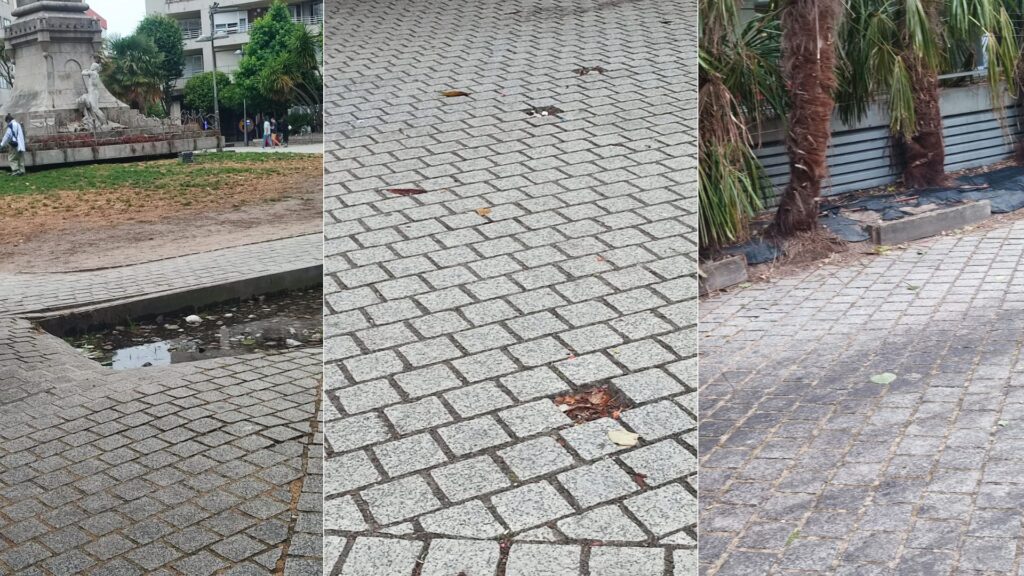 Denuncia el abandono de la plaza de la Independencia y demanda un mayor cuidado de los barrios y parroquias de Vigo