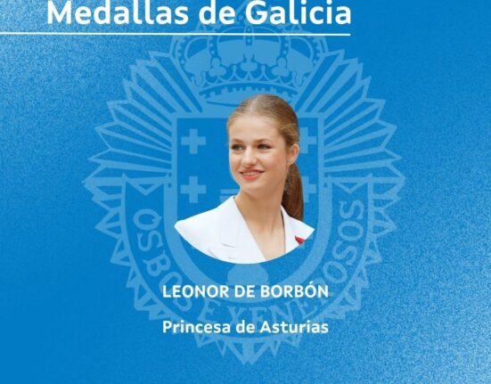 La Xunta entregará la próxima semana a Medalla de Ouro de Galicia a la Princesa de Asturias