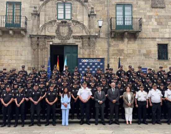 La Policía Nacional refuerza con 100 policías en prácticas las Comisarías Gallegas de ellos se incorporan a Vigo 23
