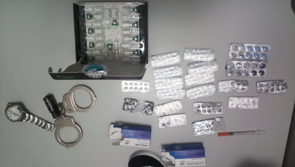 Detenido en Vigo con sustancias anabolizantes viagra y cerca de 4.000 € en su coche