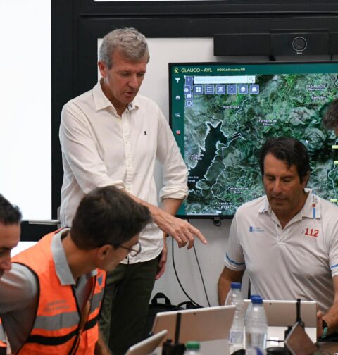 Rueda le pide al Gobierno central que envíe cualquier medio que tenga disponible para luchar contra los incendios