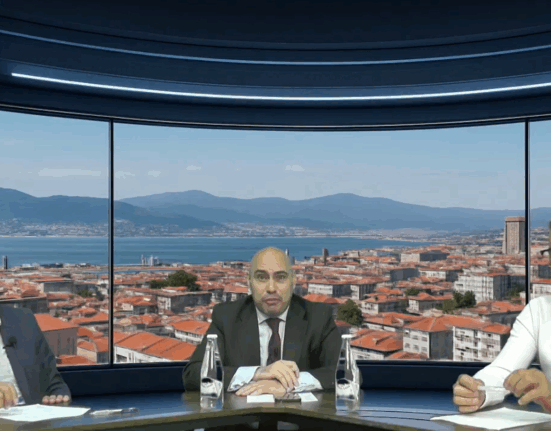 Debate con Ramón Cortegoso y Antonio Juste hablan sobre política y seguridad en Vigo y España”