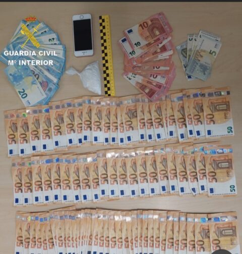 La Guardia Civil de Tui detiene a un vecino de A Cañiza por un presunto delito de tráfico de drogas