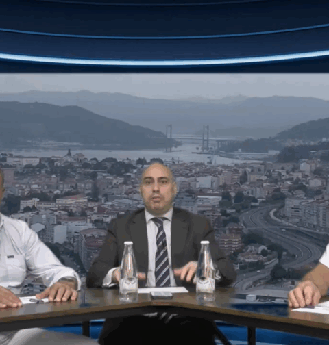 Foro Hermes analiza la subida del recibo de la basura en Vigo, la alerta por el agua y la actualidad política nacional con Antonio Juste y Javier Guerra