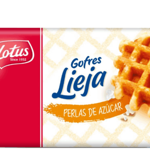 La Aesan advierte de la presencia de plásticos azules en gofre belga de la marca Lotus