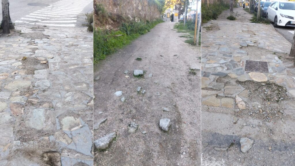 El BNG alerta del "estado lamentábel" de las calles en Vigo: el 96% de los recursos para mantenimiento están sin gastar