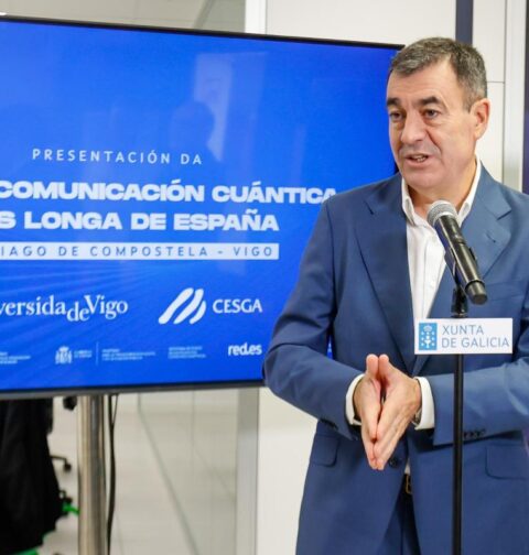 Galicia pone en funcionamiento a línea de comunicación cuántica más larga de España que une Santiago y Vigo y logra un hito histórico para la ciberseguridad