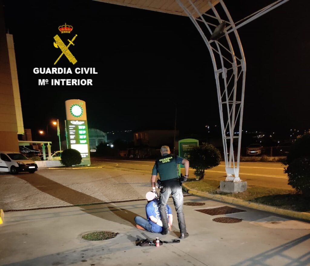 La Guardia Civil de Moaña detiene a un varón de 40 años por un presunto delito de robo con fuerza