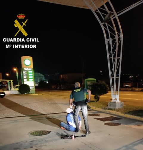 La Guardia Civil de Moaña detiene a un varón de 40 años por un presunto delito de robo con fuerza