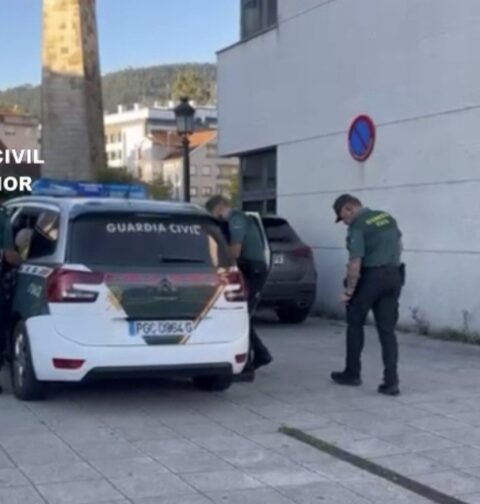 La Guardia Civil detiene a dos personas de Soutomaior por presuntos delitos de atentado a un agente de la autoridad, lesiones, amenazas y maltrato animal