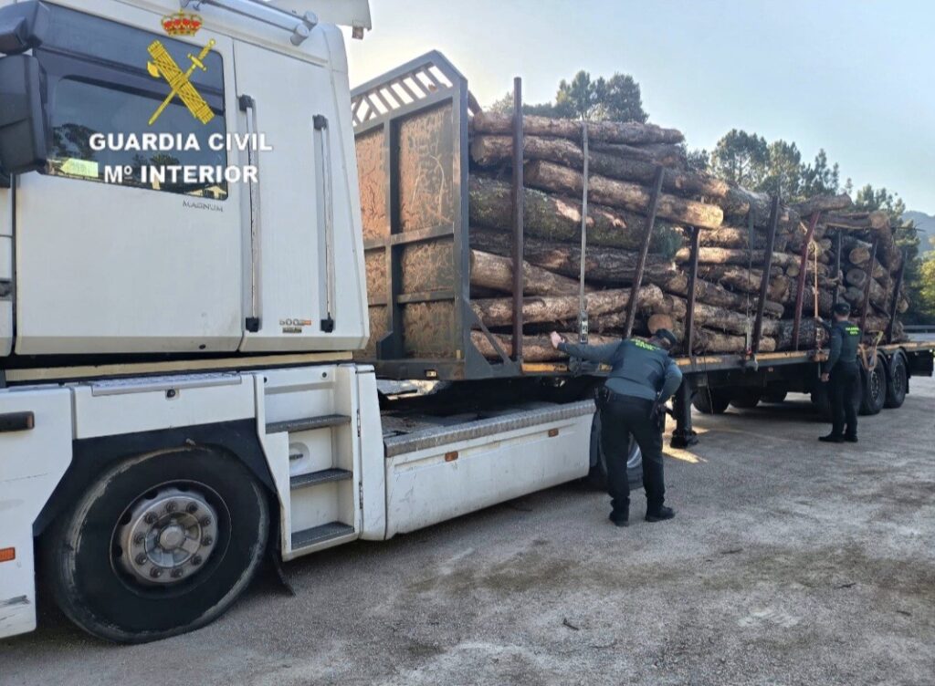 La Guardia Civil detiene a dos varones por varios delitos en Ponteareas