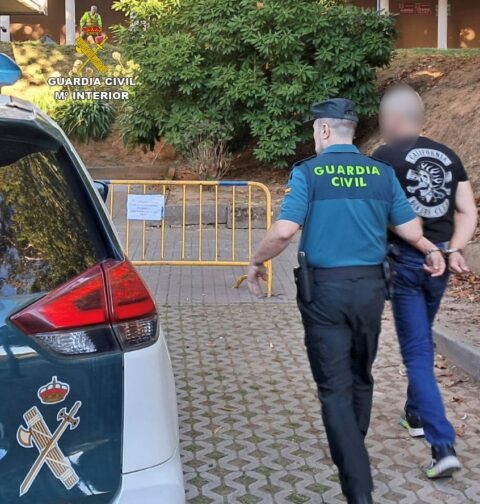 La Guardia Civil detiene a un vecino de Vilaboa tras una peligrosa fuga