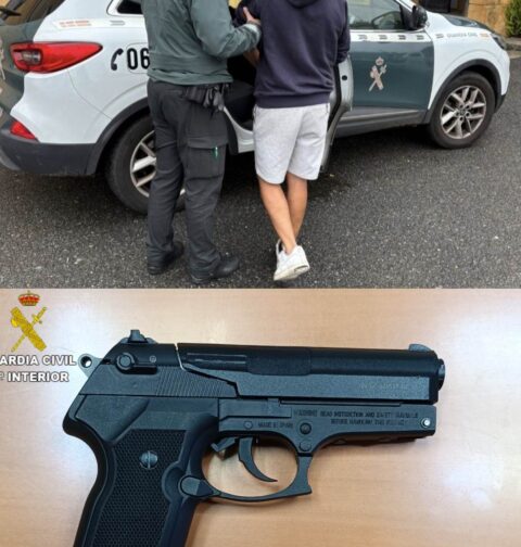 La Guardia Civil detiene a dos personas de O Grove como presuntos autores de varios ilícitos penales
