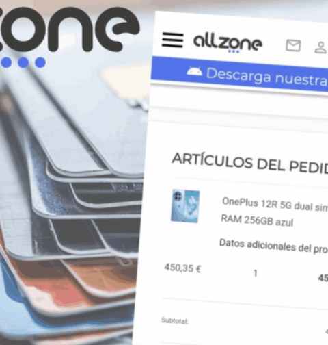 FACUA Galicia logra que AllZone reembolse a un socio los 450 euros que pagó por un teléfono móvil que nunca recibió