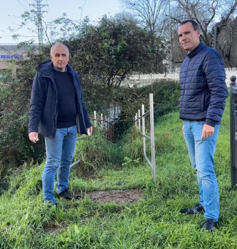 El PP de Vigo critica el abandono del paseo del Lagares por parte del gobierno de Caballero, con zonas intransitables y en riesgo de inundación